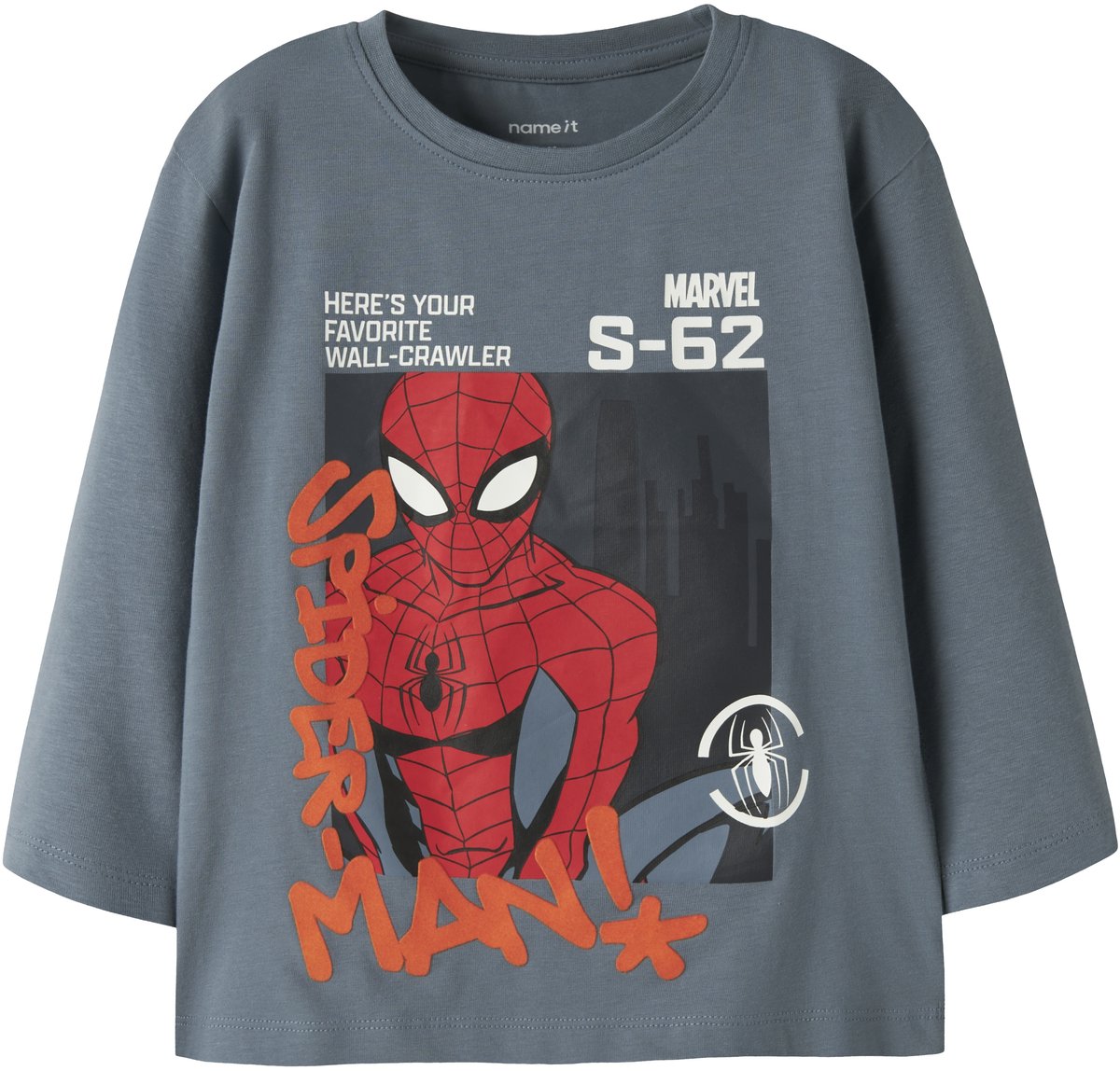 NAME IT - NMMALDER SPIDER LS NREG TOP BOX MAR - Jongens - Lange mouwen shirts