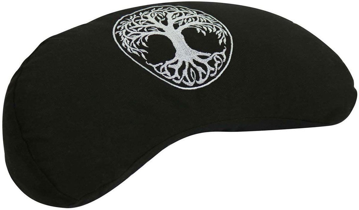 Deuser Yoga Maankussen Zwart