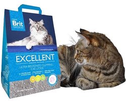 Brit kattenbakvulling exellent ultra fresh 5 kg - bentoniet high quality