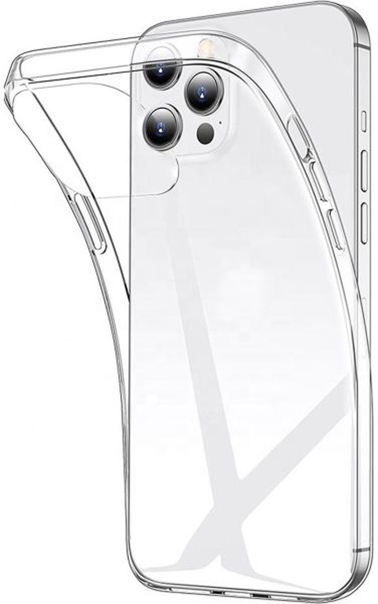 Multimedia & Accessoires Flexibele TPU Back Cover Case Hoesje geschikt voor Apple iPhone 17 Pro Max – Transparant – Siliconen - Zachte Plastic – Soft Case