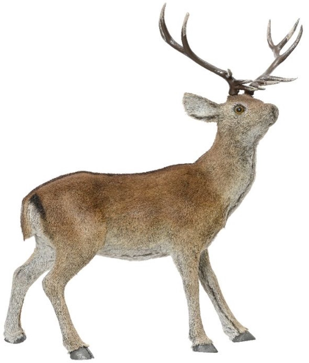 Hert kunstbont l29b56h67cm naturel