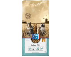 CaroCroc Indoor 7kg met catessy stick 5 gram