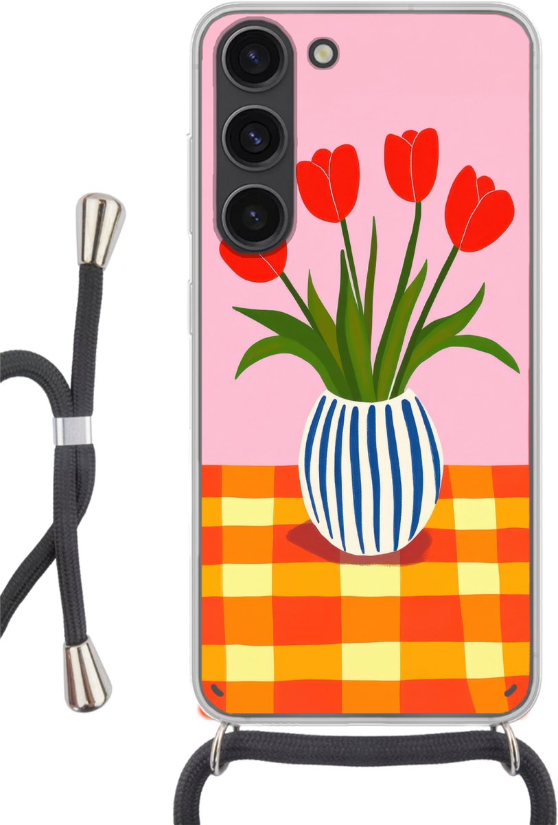 Tulpen - Roze - Vaas