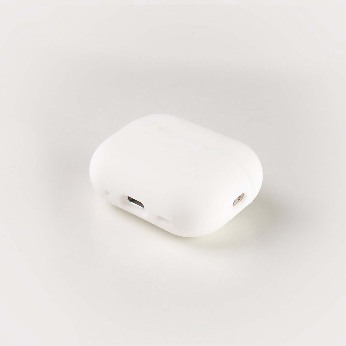 Hoesje voor de AirPods Pro 3 in de kleur Wit - TCH - Beschermhoes - Siliconen - Case - Soft case