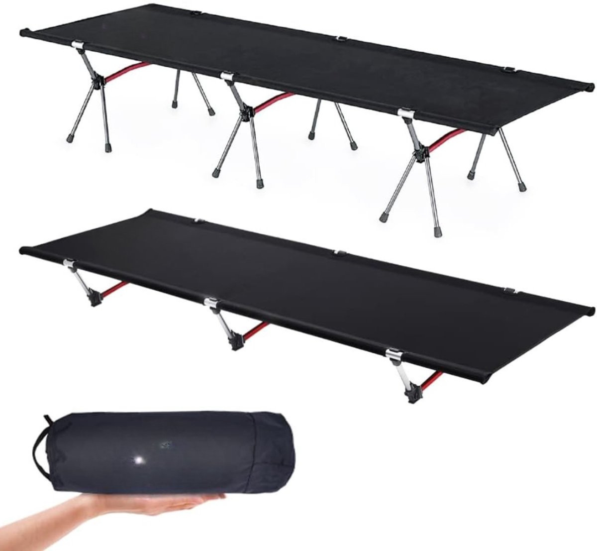 Lexium Veldbed - Kampeerbed - Veldbedden - Veldbed Kamperen - Kampeermatras