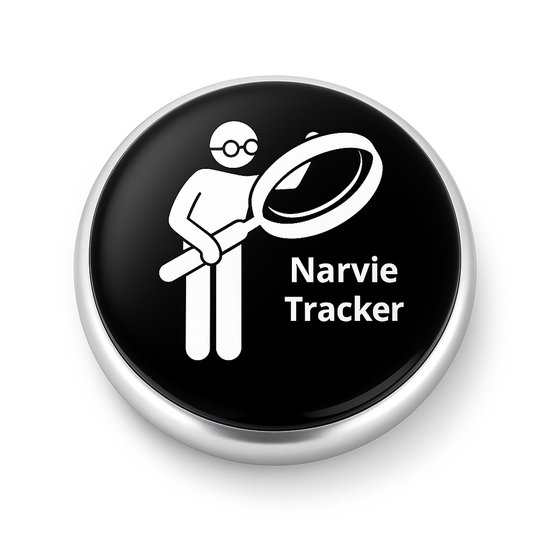 NARVIE Bluetooth GPS Tracker zonder abonnement