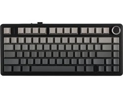 AULA F75 Pro - Draadloze Gaming Toetsenbord - Mechanisch - Zij Bedrukte toetsen - Gasket - Hot Swap - Tri mode - QWERTY Toetsenborden- 80 Keys - Zeerif zwart