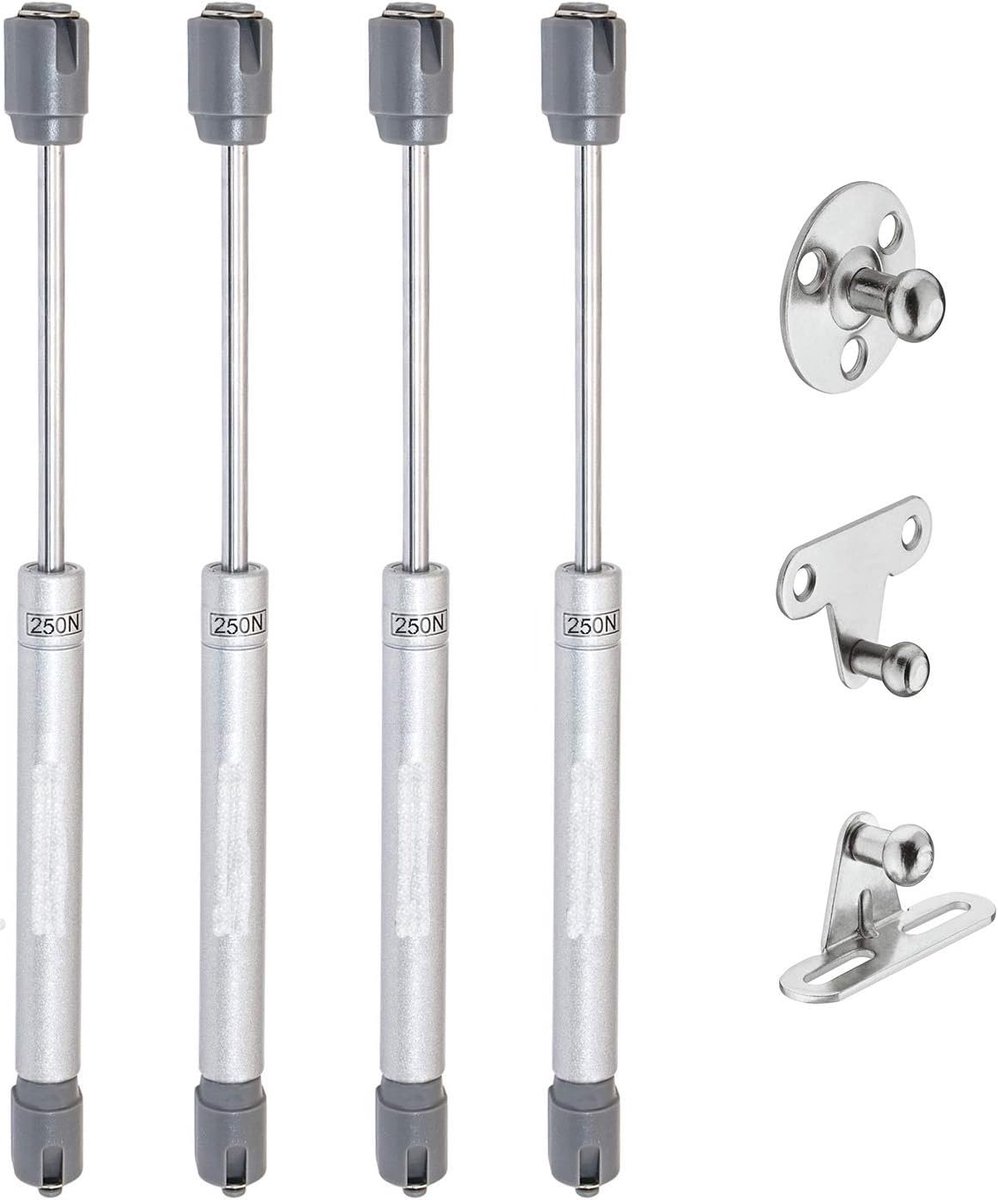 Famanu - Automatische dekselsteun hydraulische gasveer 250N set van 4