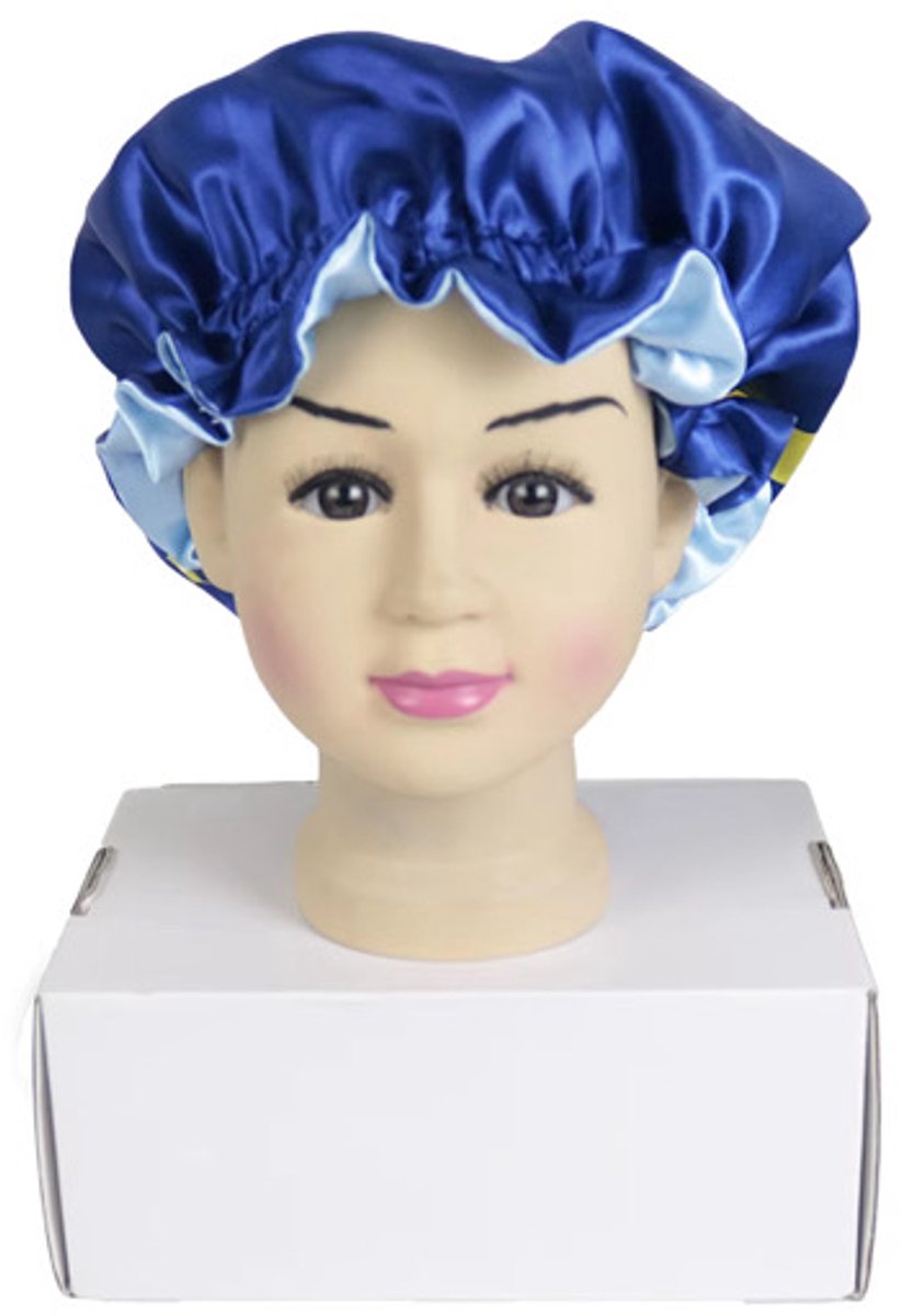 Satijnen bonnets kids