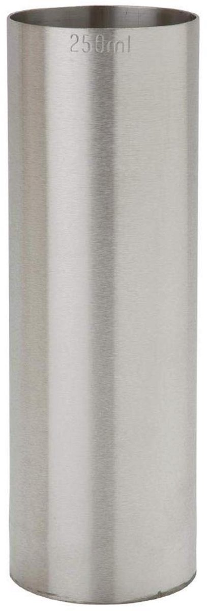 Maatbalk voor cocktails en dranken, roestvrij staal, 250 ml, jigger
