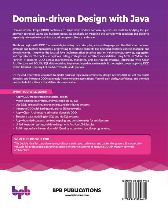 Domain-Driven Design met Java: Schaalbare Applicaties Bouwen en ...