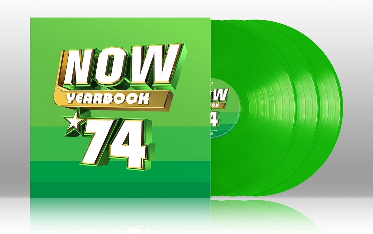 Muziek Jaarboek 1974: 48 Pop Hits op Groen Vinyl (3 LP's)