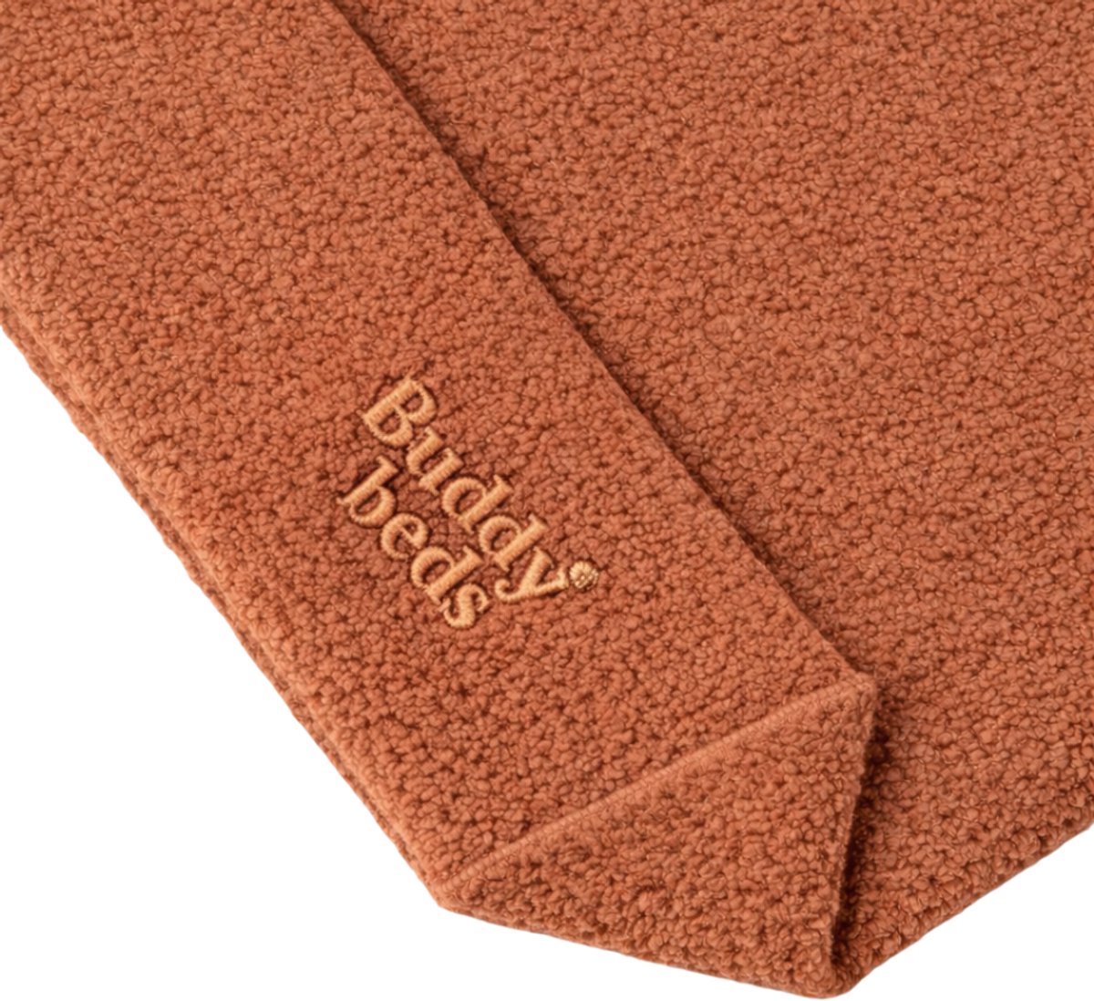 Buddy Beds Golden Teddy Hoes – Hondenmand Hoes – Zacht Teddy – Afneembaar & Wasbaar – M