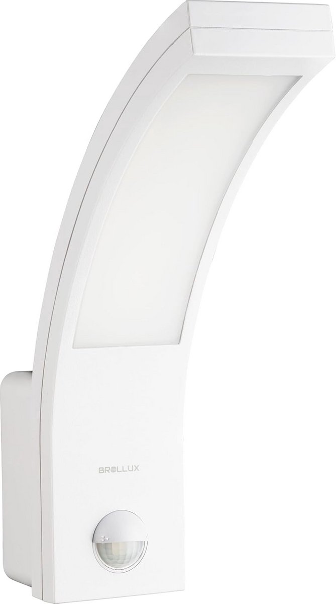 LED buitenlamp met bewegings- en schemersensor – wit – 10 W – IP54 – 750 lumen – warmwit 3000K