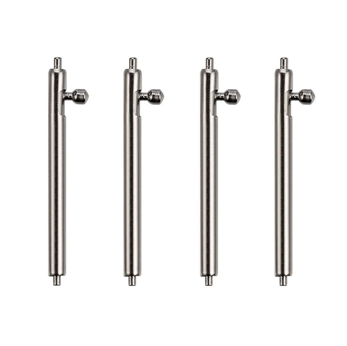 Quick Release Veerstiften voor Horlogebanden 1,8 mm - Zilver - 20 mm