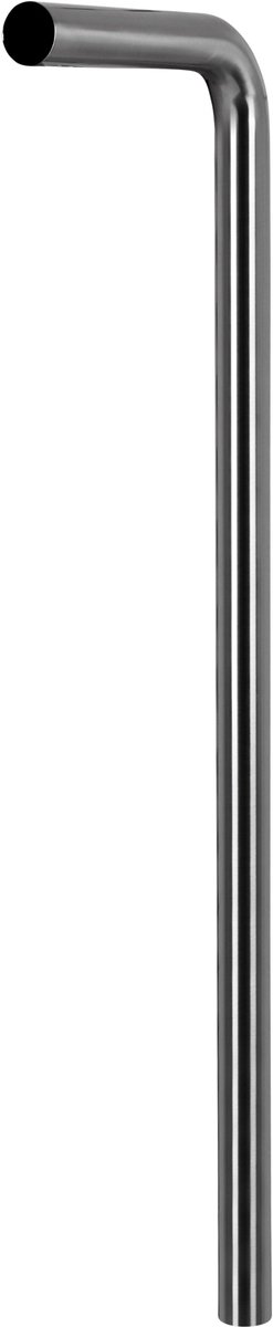 Differnz vloerbuis - 75 x 22 cm - Ã˜ 32 mm - gun metal
