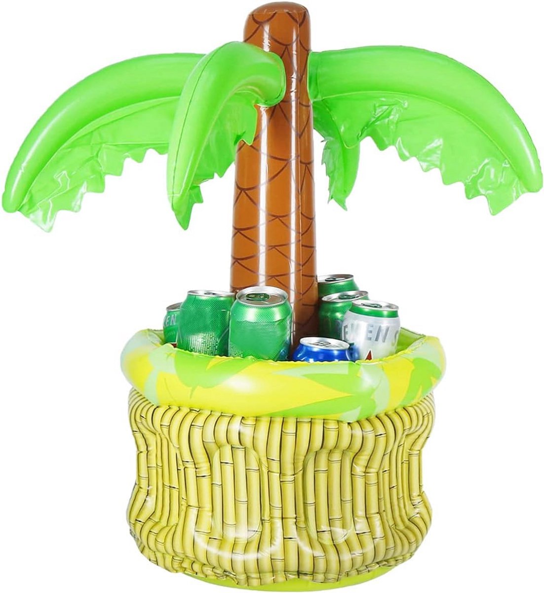 Opblaasbare IJsemmer in de vorm van een Kokospalm voor Drankjes en Decoratie