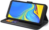 BeHello Samsung Galaxy A7 (2018) Gel Wallet Case Zwart