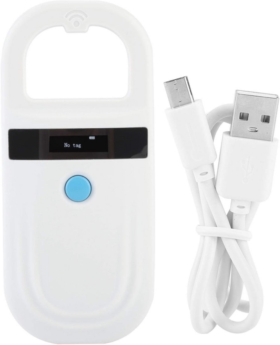 Microchip Lezer voor Huisdieren - Draadloze Pet Scanner voor ID Tags en Microchips