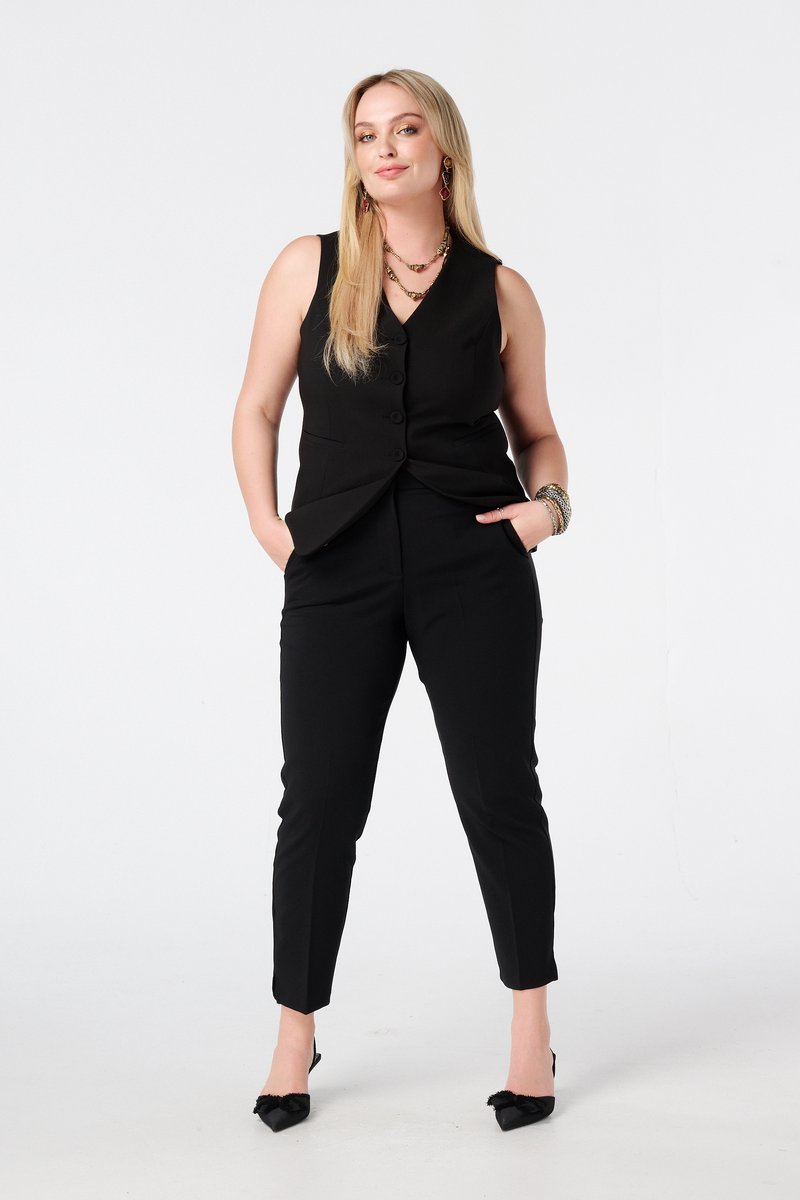 MS Mode Broek Straight leg pantalon