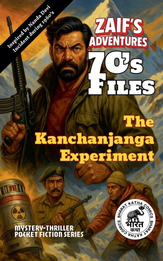 Zaif's Adventures Series - Bharatkatha Comics Pulp-Fiction-  ... - cover