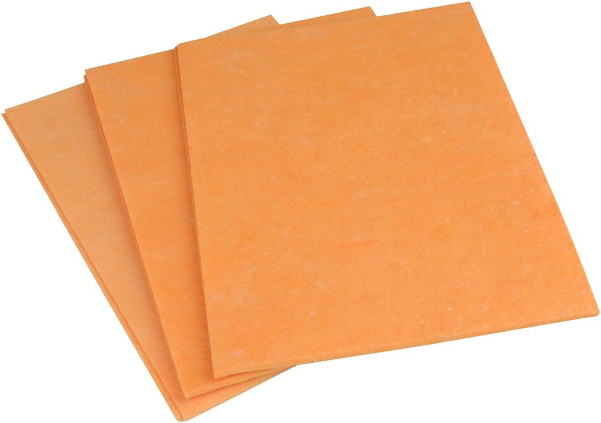 Set van 3 dweilen 38 x 50 cm - Viscose Dweilen voor Efficiënt Schoonmaken