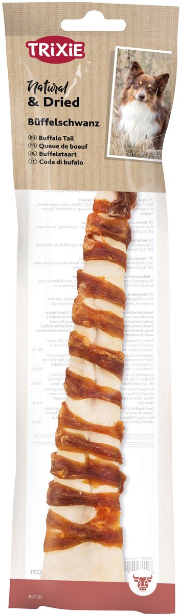 Trixie Buffelstaart Met Buffelvlees - Hondensnacks - Rund 28-30 Cm