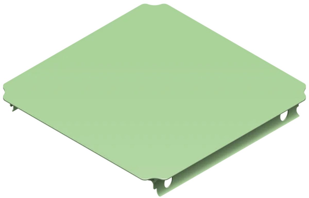 QUADRO - PANEEL 40x40 - LICHTGROEN