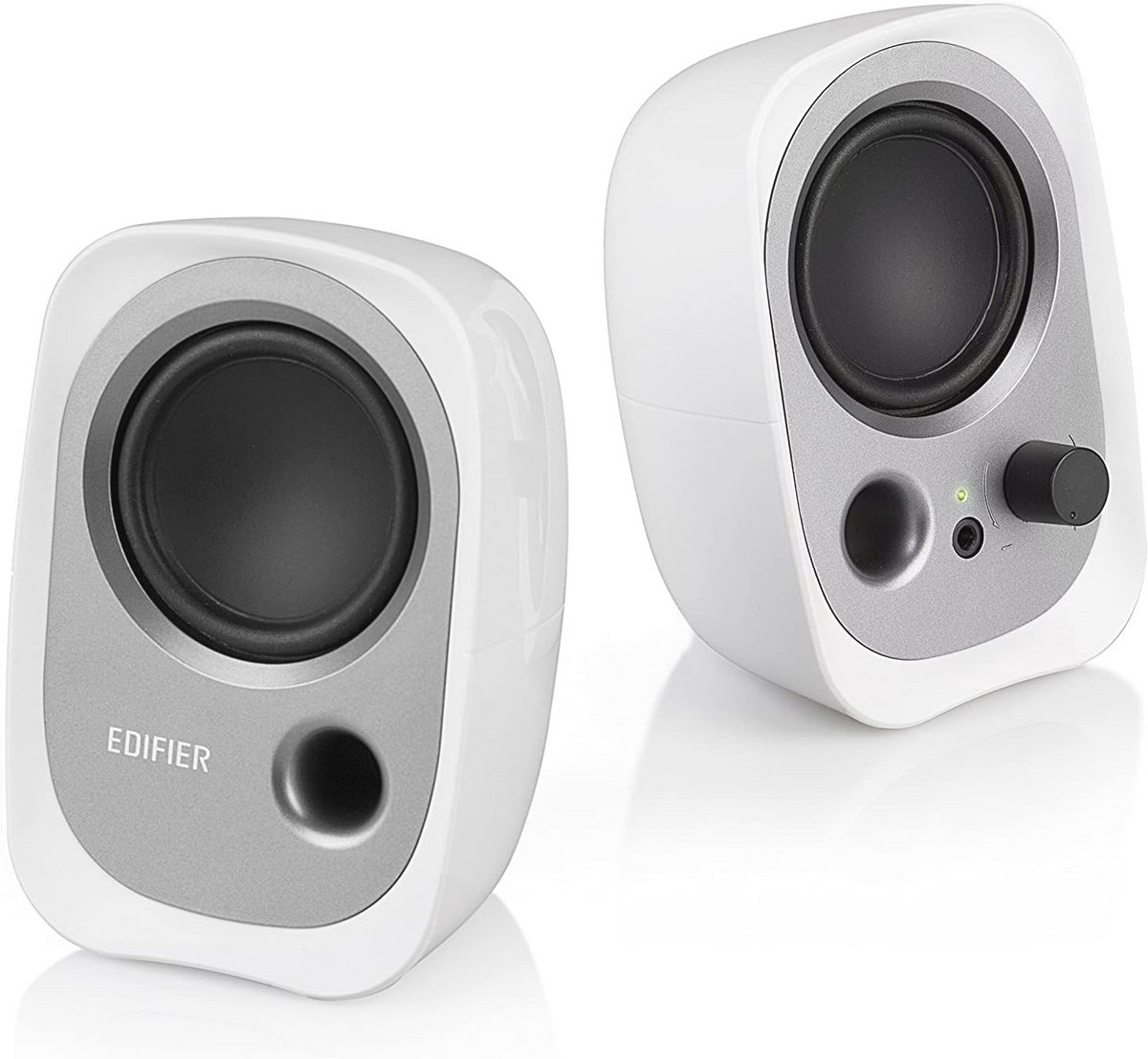 USB Bureau Speakers met Bass Reflex en Volumeregeling - Ideaal voor Computer en Laptops