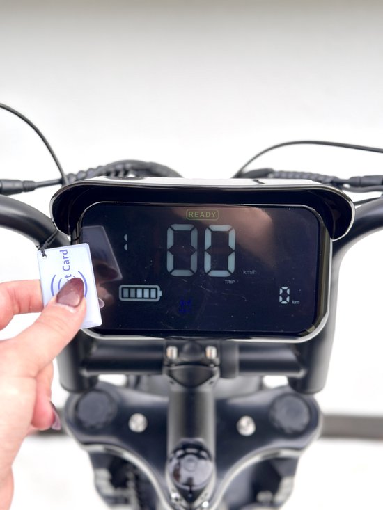 Vilolux® Fatbike electrisch - Fatbike V8 Ultra - Legaal - Rijklaar - 2 Jaar garantie - Hydraulische remmen - Alarm - Groot LCD Display - NFC vergrendeling - Zwart - City banden van Merkloos — afbeelding 3