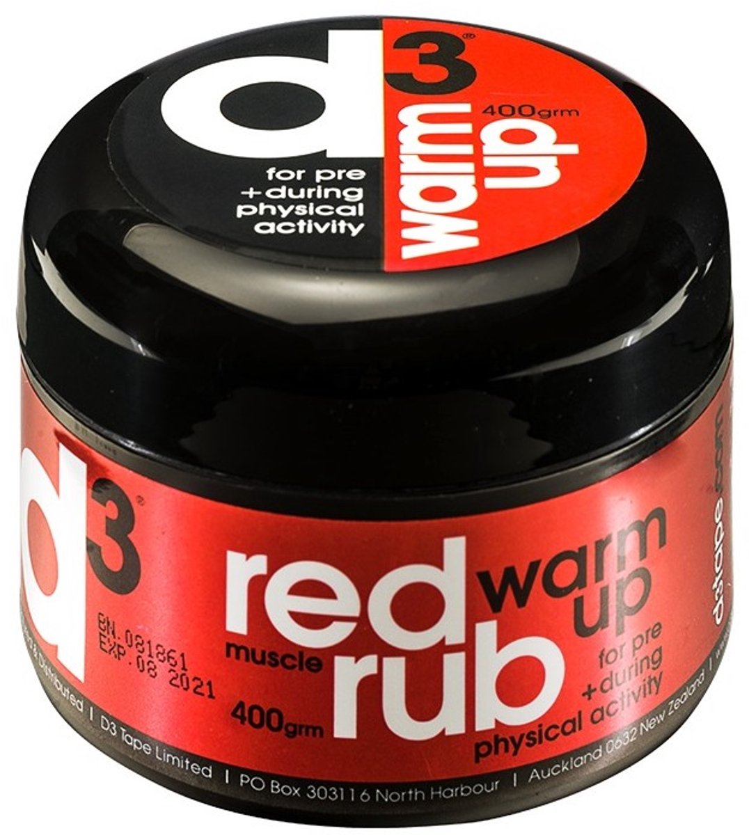 D3 Hot muscle balm 200 ml
