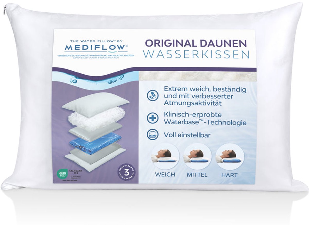 Mediflow original donzen waterkussen 50/70