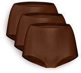 ten Cate Dames High Waist – Secrets – 3-Pack – Coconut– Maat M – Naadloos & Comfortabel Ondergoed – Fluweelzachte Afwerking – Voordeelverpakking