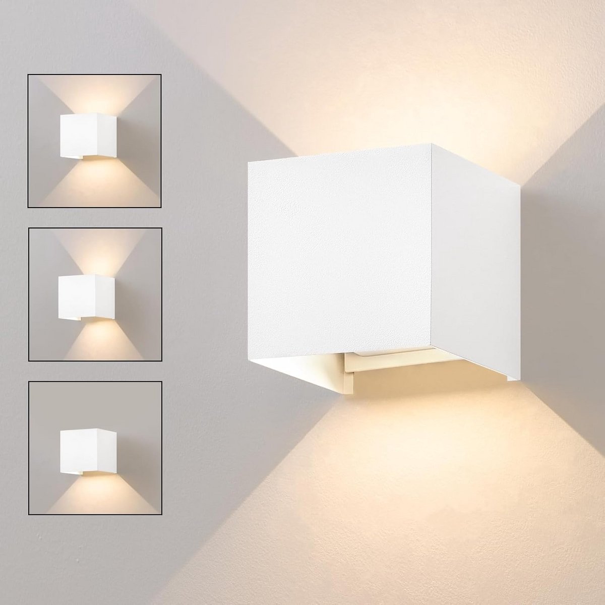Waterdichte LED Wandlamp Up en Down 5W voor Buiten en Binnen