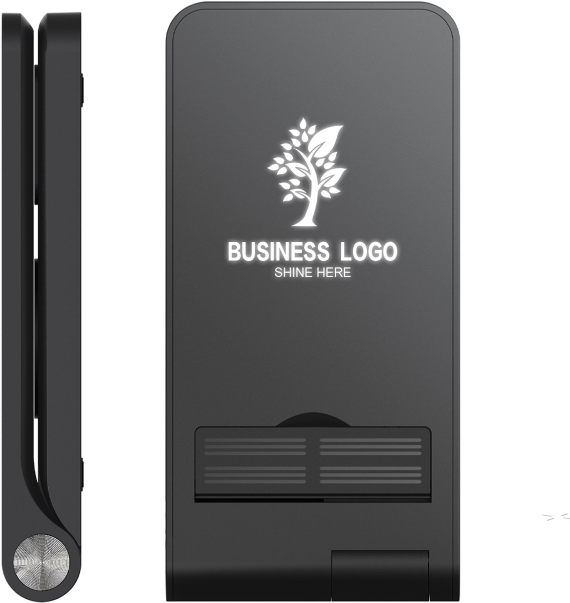 Electrox - 3-in-1 Opvouwbare Draadloze Oplader – Telefoon + Smartwatch + Oordopjes – Zwart