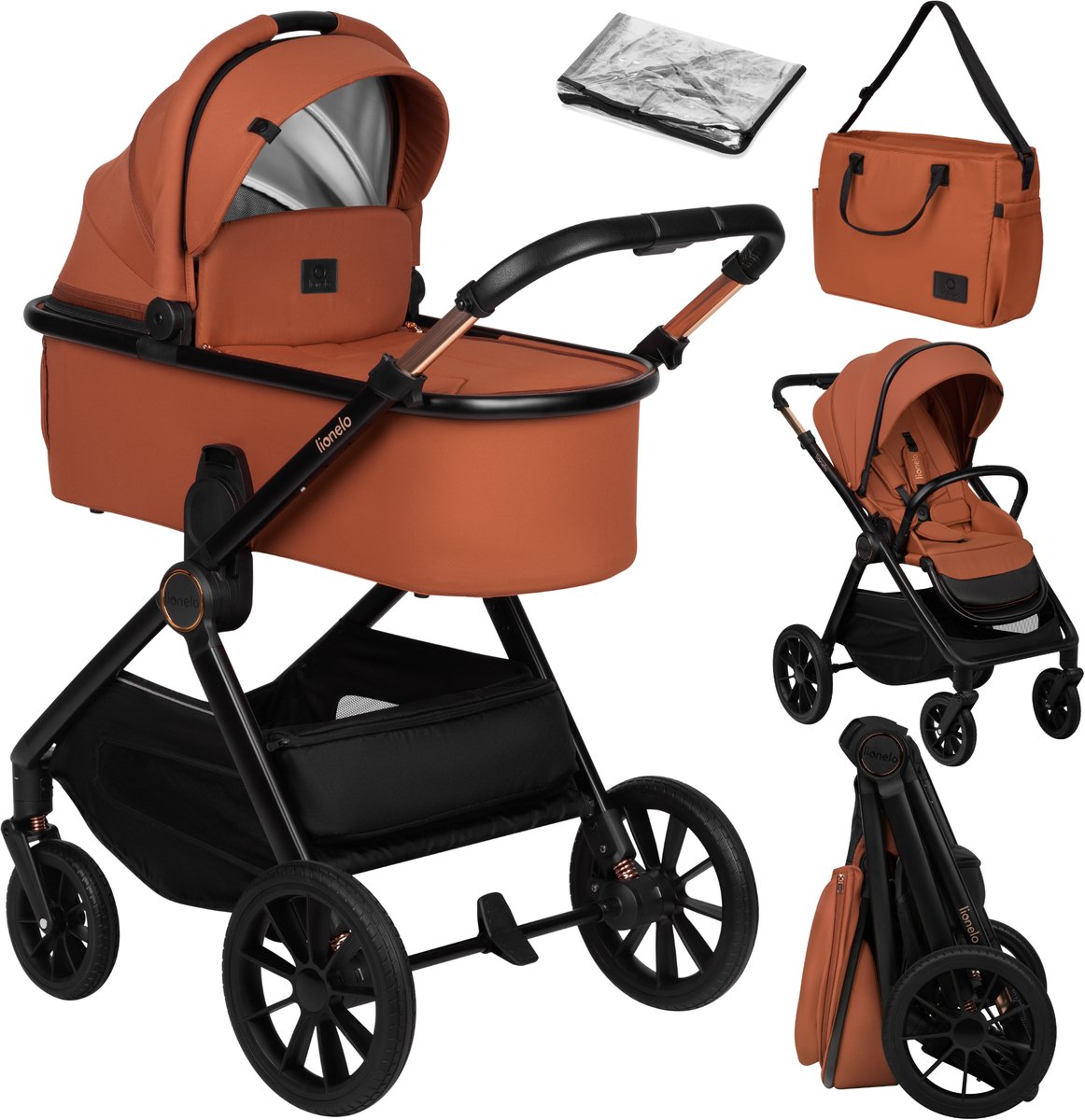 Lionelo Layla Kinderwagen 2 in 1 - (EAN: 5903771709606) - Lionelo - €392,00