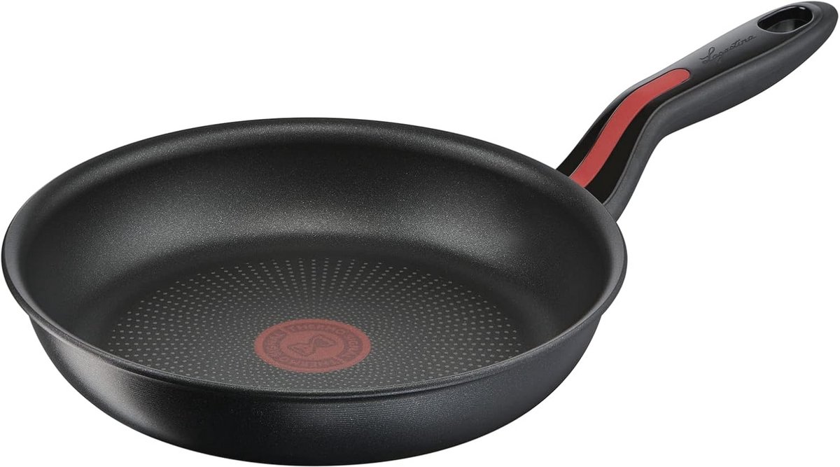 Antiaanbakpan 22 cm - Inductie, Gas en Oven - Krasbestendig Koken met Thermosignaal