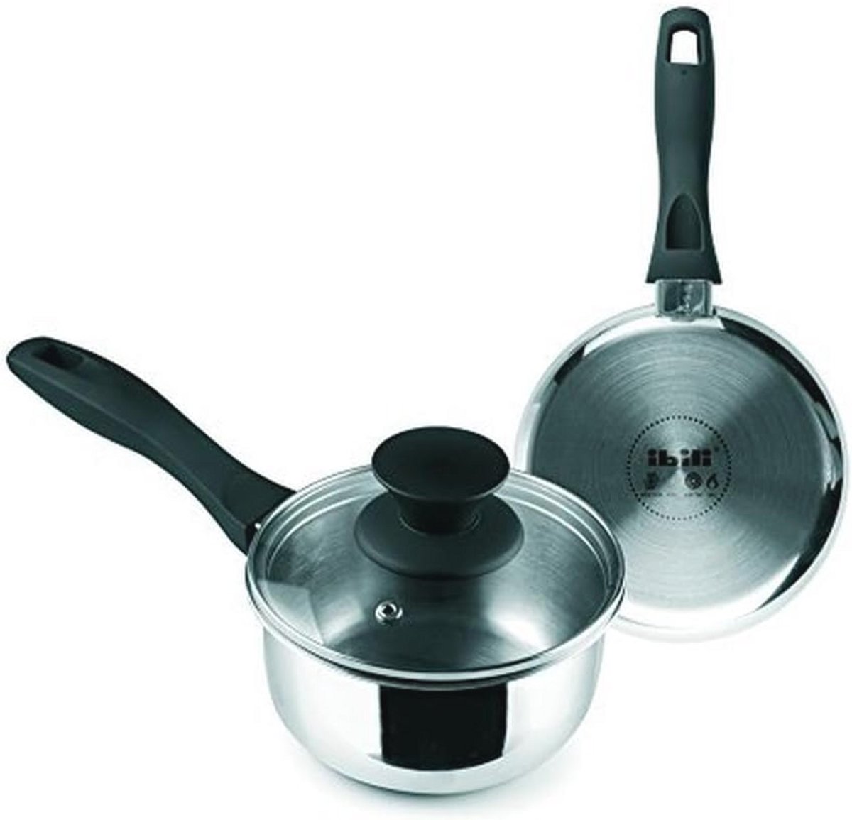 Steelpan met deksel 14 cm - Roestvrij staal geschikt voor inductie