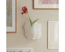 91-92 Agora Muurvaas - 3D geprinte wandvaas - 100% Gerecycled plastic - Muurvaasje - Vaas voor aan de muur
