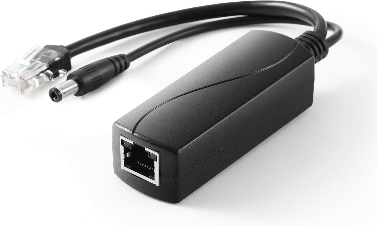 2.5G PoE Splitter voor IP Camera en Smart Home - 12V/2A Output