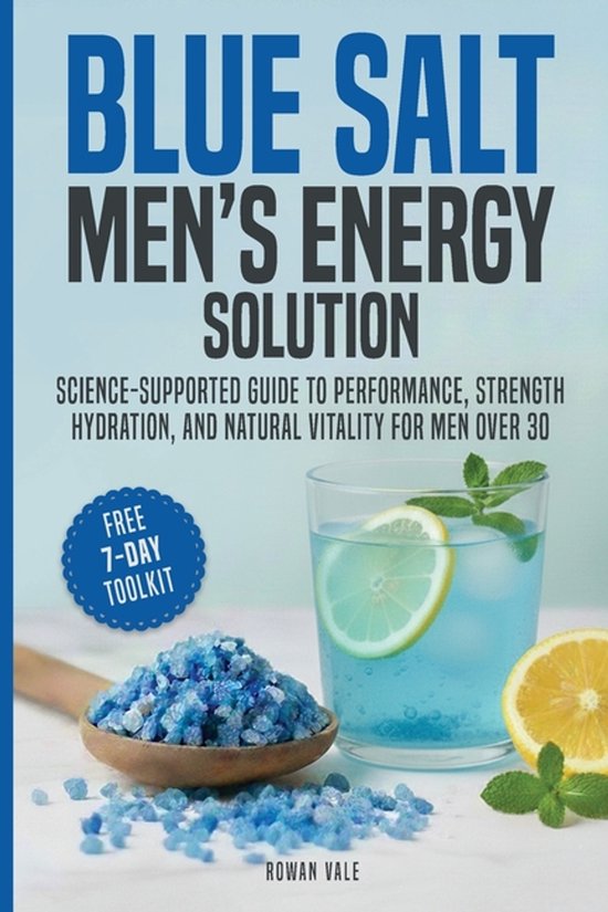 Blue Salt for Men's Energy Solutions - cover