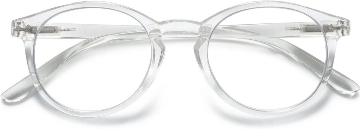 Leesbril met Blauw Licht Filter Bloemen Vintage Veer Scharnier Anti Blauw Licht