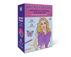 Britney Spears : The Official Coloring Postcard Set