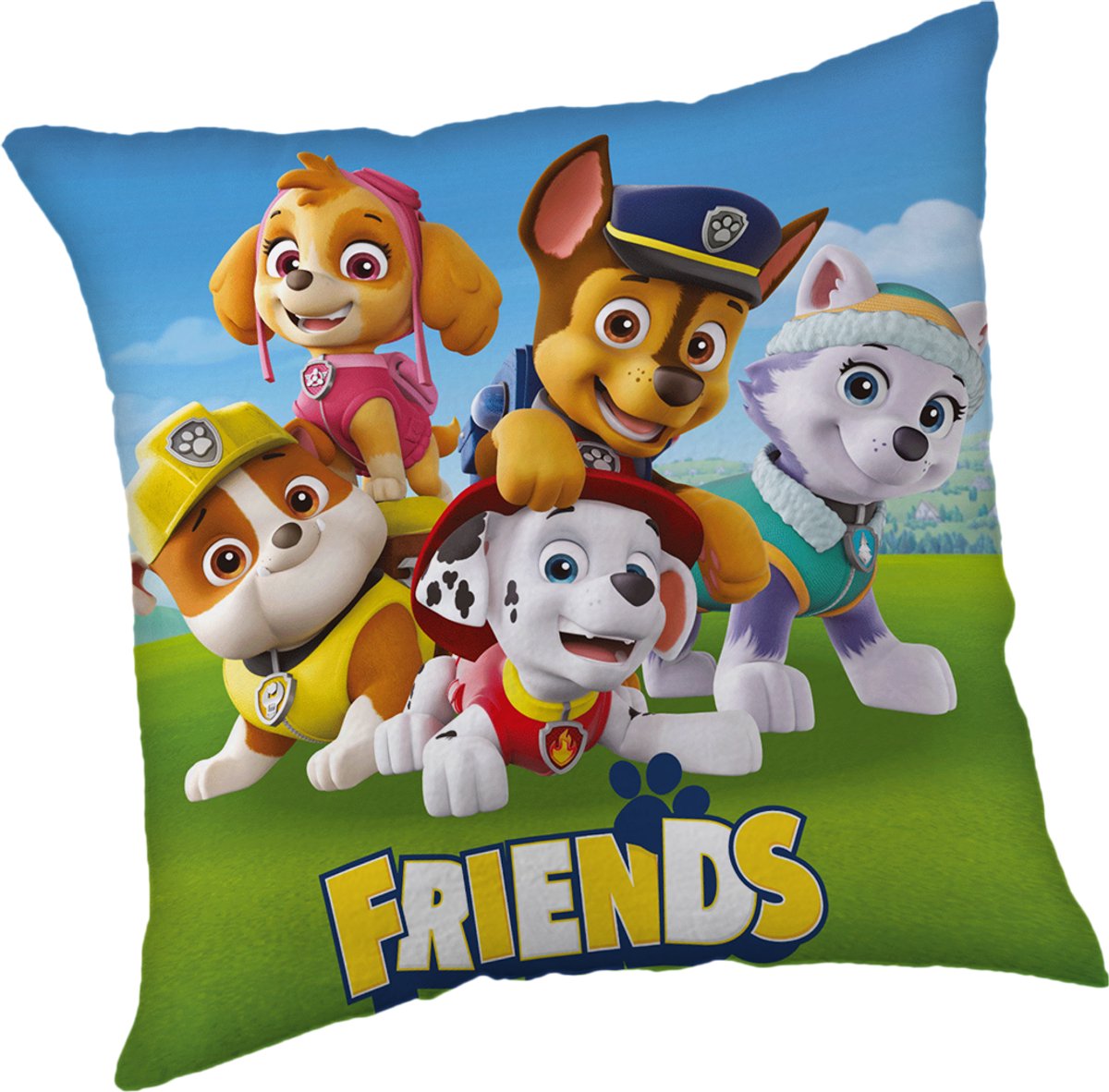 PAW Patrol Sierkussen Friends - 40 x 40 cm - Polyester Multi
