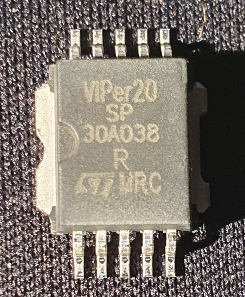 10 stuks/pieces VIPER20SP / VIPER20SP13TR – STMicroelectronics Offline SMPS Controller IC – PowerSO-10 – Loose or Tape & Reel