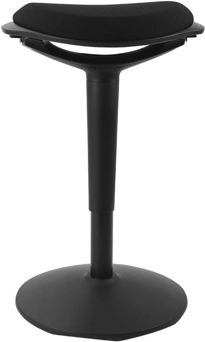 Ergonomische Wobble Kruk - In Hoogte Verstelbaar 59-80cm - Zwart