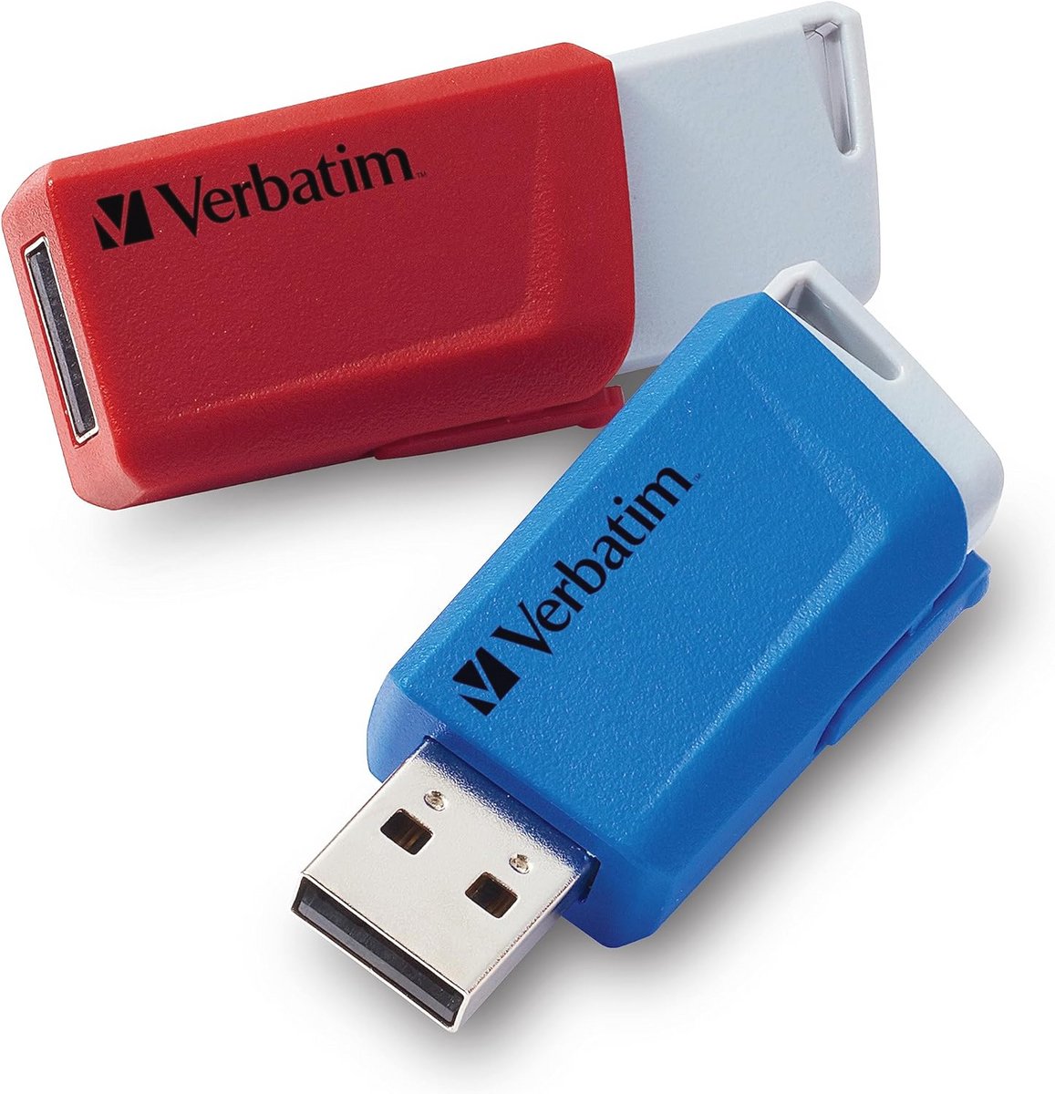 USB-stick 32GB in Rood en Blauw met USB 3.0