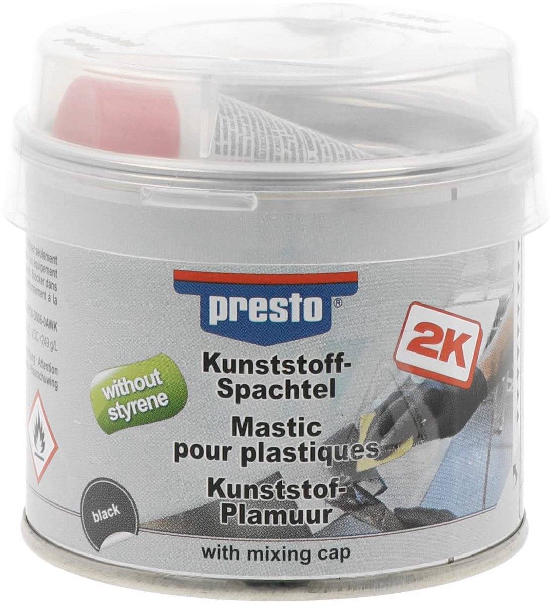 Kunststof Spatel Styreenvrij 250g