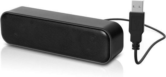 Creative Pebble V3 Desktop Luidsprekers – USB-C 2.0, Bluetooth 5.0, 8W RMS (16W Piek), Clear Dialog & Versterkte Audio, Zwart