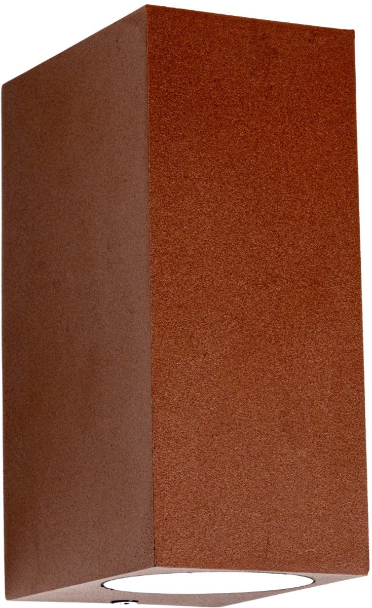 Outdoor light without light source - Wall luminaire - 2xGU10 - Rusty
